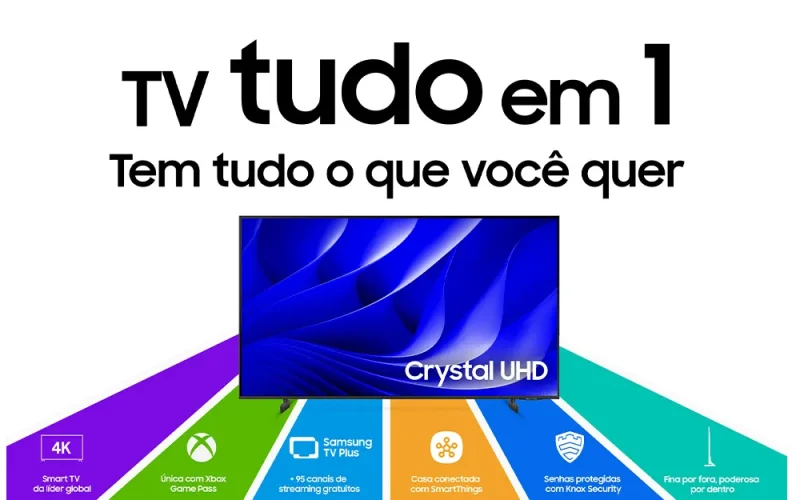 Devo Investir na Samsung Smart Big TV 85″ Crystal UHD 4K? Tudo o Que Você Precisa Saber